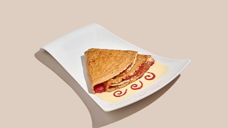 Crepe de Guayaba y Queso
