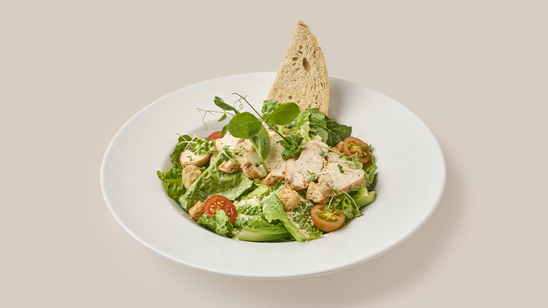 Ensalada Cesar con Pollo