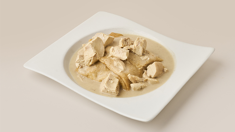 Crepe de Pollo y Queso