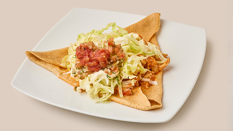 Crepe de Pollo Mexicano