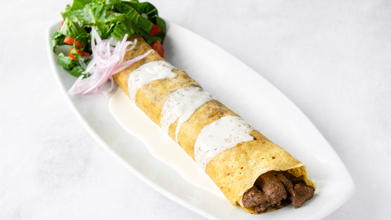 Crepe de Lomo Árabe
