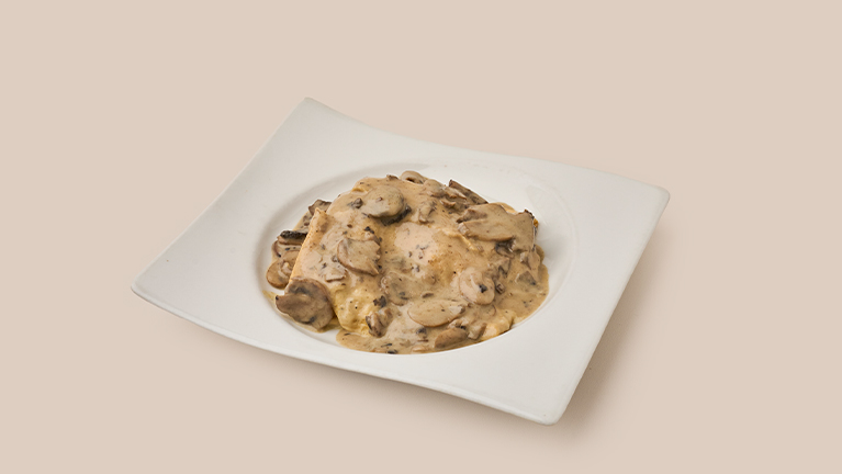 Crepe de Boloñesa, Queso y Champiñones