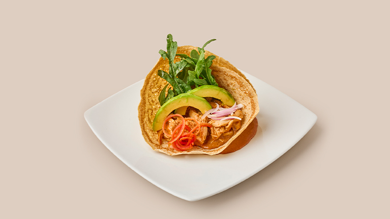 Crepe de Pollo al Ají Panka