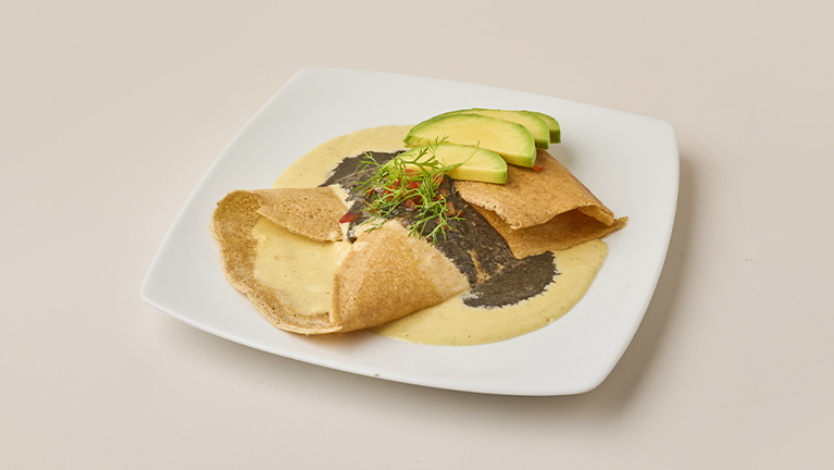 Crepe de Pollo Trufa Mexicano