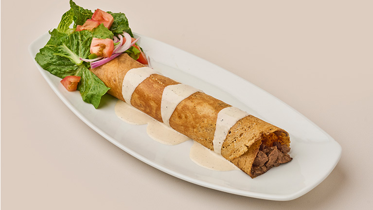 Crepe de Lomo Árabe