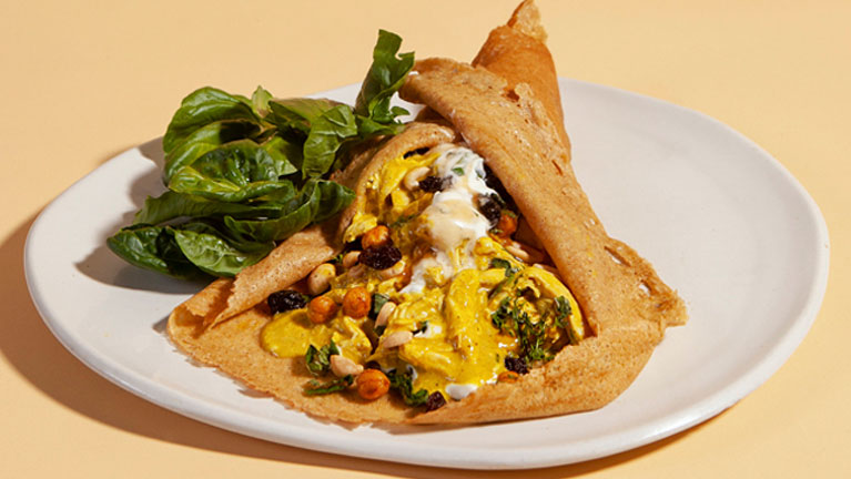 Crepe Mumbai Pollo