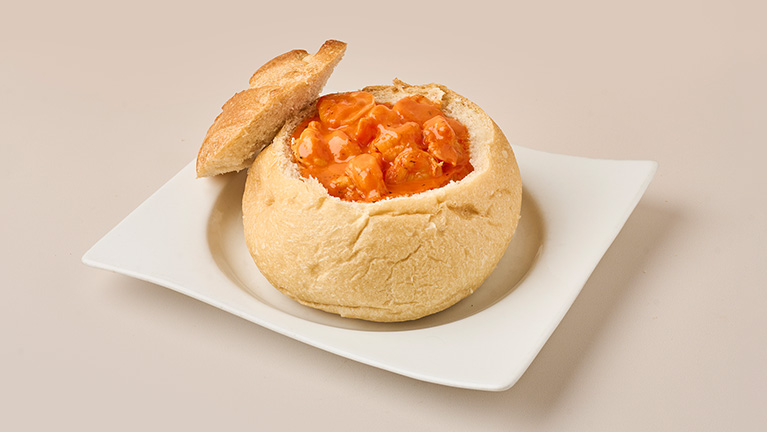 PanneCook de Camarones en salsa de la Casa (Marcopolo)