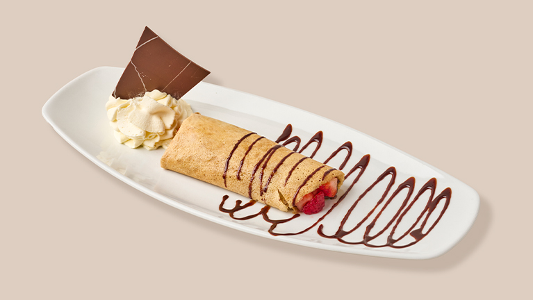Crepe de Nutella® y Fresas