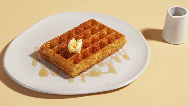 Gofre con Mantequilla & Miel de Abejas