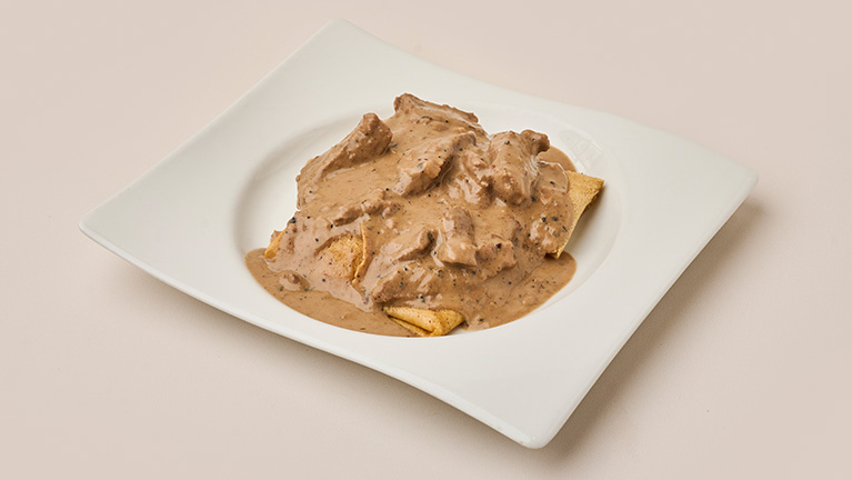 Crepe de Lomito Pimienta