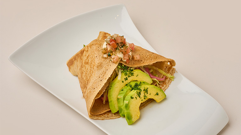 Crepe de Ternera y Champiñones