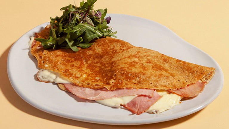 Crepe Jamón y Queso