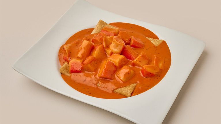 Crepe de Palmitos de Cangrejo en Salsa de la Casa (Marco Polo)