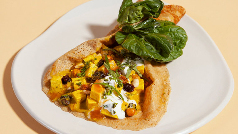 Crepe Mumbai Tofu