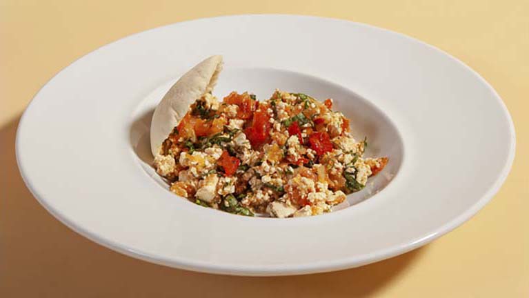 Huevos Revoltillo de Tofu