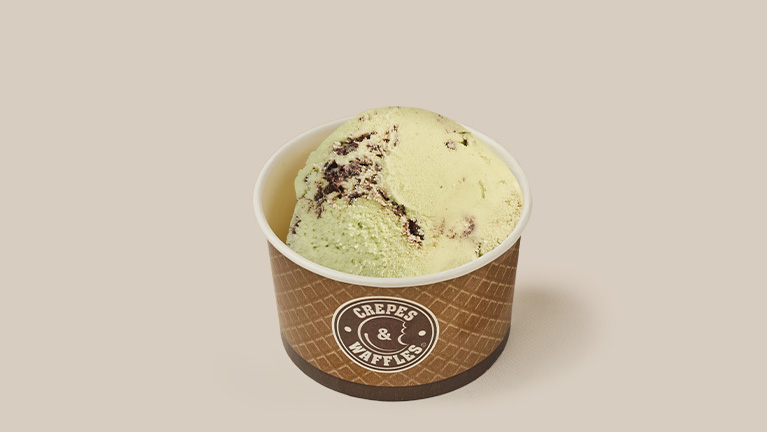 Vaso de 1 bola Chocolate Dubái.